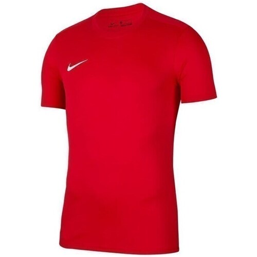 Clothing Boy Short-sleeved t-shirts Nike JR Dry Park Vii Red