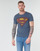 Clothing Men Short-sleeved t-shirts Yurban SUPERMAN LOGO VINTAGE Marine
