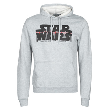 Clothing Men Sweaters Yurban Star Wars Bar Code Grey
