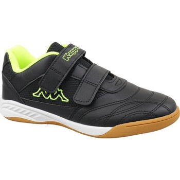 Shoes Children Low top trainers Kappa Kickoff T Black
