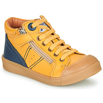 Shoes Boy Hi top trainers GBB ANATOLE Yellow