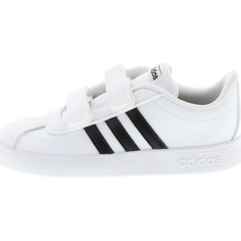 Shoes Children Low top trainers adidas Originals Court Velcro White