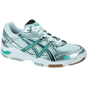 Shoes Women Multisport shoes Asics Geltask 0178 Silver, Turquoise