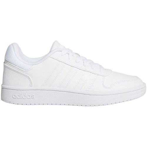 Shoes Children Low top trainers adidas Originals Hoops 20 K White
