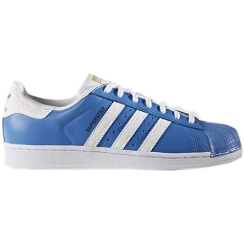 Shoes Men Low top trainers adidas Originals Superstar Blue, White