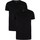 Clothing Men Sleepsuits Gant 2 Pack Lounge Crew Neck T-Shirts black