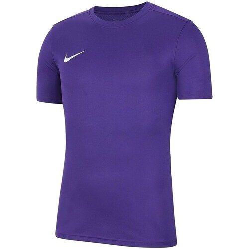 Clothing Boy Short-sleeved t-shirts Nike Dry Park Vii Jsy Purple