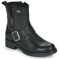 Shoes Women Mid boots TBS PANELLA Black