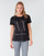 Clothing Women Short-sleeved t-shirts Armani Exchange 8NYTDX Black