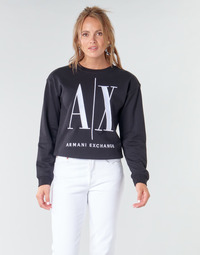 Clothing Women Sweaters Armani Exchange 8NYM02 Black