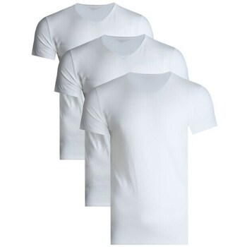 Clothing Men Short-sleeved t-shirts Tommy Hilfiger 3PAK White