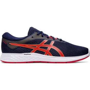 Shoes Men Running shoes Asics Patriot 11 White, Navy blue, Red