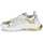 Shoes Women Low top trainers John Galliano 3646 White / Gold