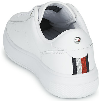 Tommy Hilfiger LEATHER TOMMY HILFIGER CUPSOLE White