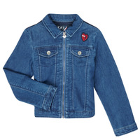 Clothing Girl Denim jackets Ikks XR40052 Blue