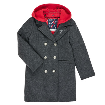 Clothing Girl Coats Ikks XR44012 Grey