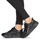 Shoes Women Low top trainers Armani Exchange BALDA Black