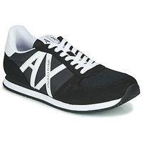 Shoes Men Low top trainers Armani Exchange XCC68-XUX017 Black