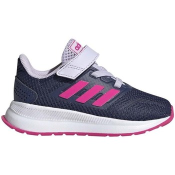 Shoes Girl Running shoes adidas Originals Runfalcon I White, Navy blue