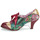 Shoes Women Heels Irregular Choice FORCE OF BEAUTY Bordeaux / Green