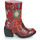 Shoes Women Mid boots Irregular Choice GREAT ESCAPE Red