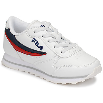 Shoes Children Low top trainers Fila ORBIT LOW KIDS White / Blue