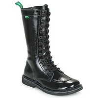 Shoes Women High boots Kickers MEETKIKNEW Black / Patent