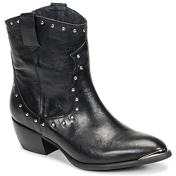 Shoes Women High boots Ikks BOTTES Black