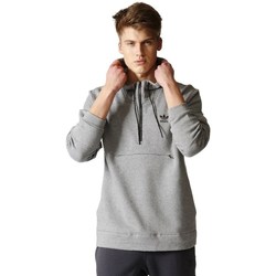 Clothing Men Sweaters adidas Originals Originals Shadow Tones Half Zip Grey
