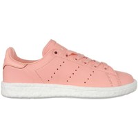 Shoes Women Low top trainers adidas Originals Stan Smith Boost Pink