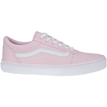 Shoes Children Low top trainers Vans Vard Canvas Pink
