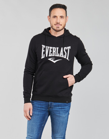 Clothing Men Sweaters Everlast BASIC-HOODED-TAYLOR Black