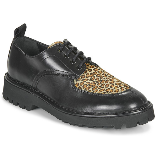 Shoes Women Derby Shoes Kenzo K MOUNT Black / Leopard