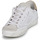 Shoes Women Low top trainers Philippe Model PARIS X VEAU CROCO White / Gold
