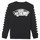 Clothing Boy Sweaters Vans EXPOSITION CHECK CREW Black