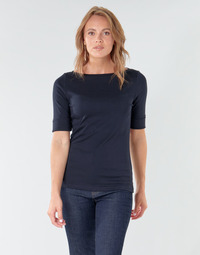 Clothing Women Long sleeved tee-shirts Lauren Ralph Lauren JUDY Marine