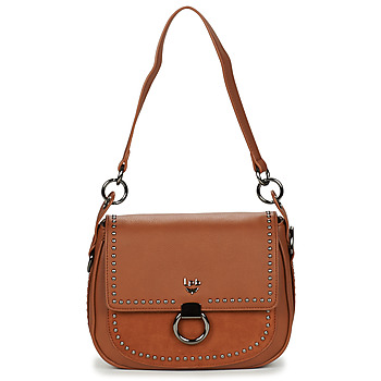Les Petites Bombes  ARMEL  women's Shoulder Bag in Brown. Sizes available:One size