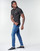 Clothing Men Short-sleeved polo shirts Calvin Klein Jeans TIPPING SLIM POLO Black