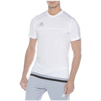 Clothing Men Short-sleeved t-shirts adidas Originals Tiro 15 Trg JS White