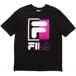 Clothing Men Short-sleeved t-shirts Fila Men Saku Tee Pink, White, Black