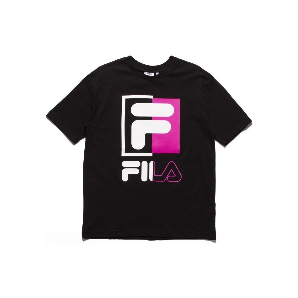 Clothing Men Short-sleeved t-shirts Fila Men Saku Tee Black, White, Pink