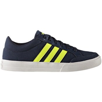 Shoes Children Low top trainers adidas Originals VS Set Neo Navy blue, Celadon