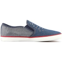 Shoes Children Slip-ons Geox Junior Kiwi Grey, Navy blue