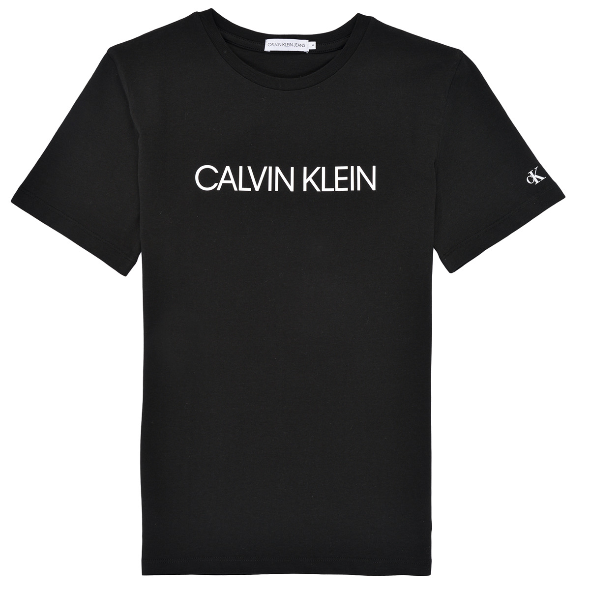 Introducir 75+ imagen calvin klein jeans logo shirt