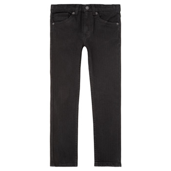 Clothing Boy Skinny jeans Levi's 510 SKINNY FIT JEAN Black