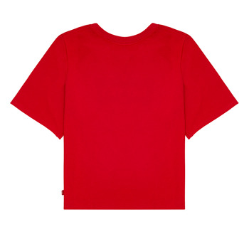 Levi's LIGHT BRIGHT CROPPED TEE Red