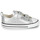 Shoes Girl Low top trainers Converse CHUCK TAYLOR ALL STAR 2V - COATED GLITTER Silver