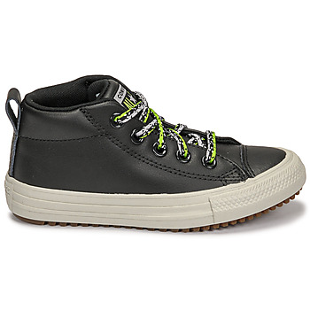 Converse CHUCK TAYLOR ALL STAR STREET BOOT DOUBLE LACE LEATHER MID Black