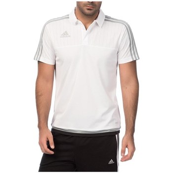 Clothing Men Short-sleeved t-shirts adidas Originals TIRO15 CL Polo White
