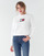Clothing Women Sweaters Tommy Jeans TJW TOMMY FLAG CREW White